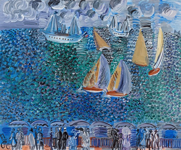 La promenade au bord de la mer, Sainte-Adresse
