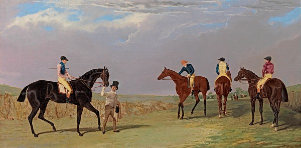 The Doncaster Gold Cup 1825: Lottery, Longwaist, Cedric, and Figaro